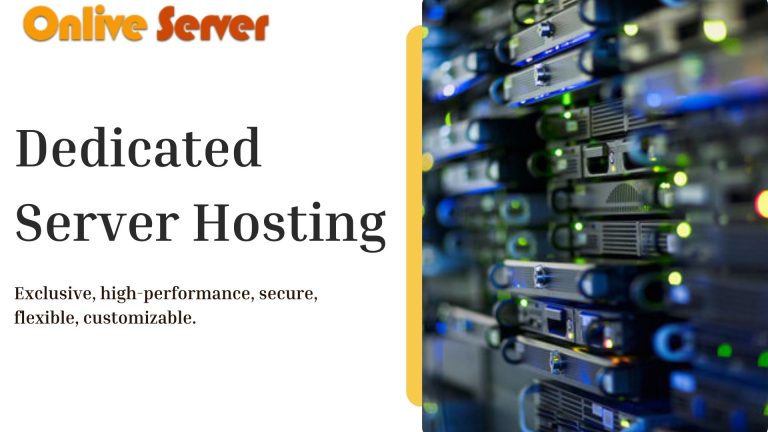 Everything about Dedicated Server Hosting